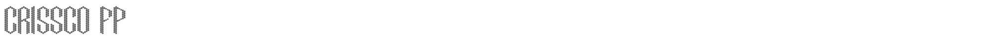 Crissco FP Crissco FP.ttf font preview